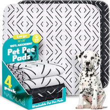 Load image into Gallery viewer, Crossed The Line Puppy Pee Pads - 4 Pack
